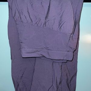 purple #universalthreads skirt, loose and flowy material, elastic waist #target